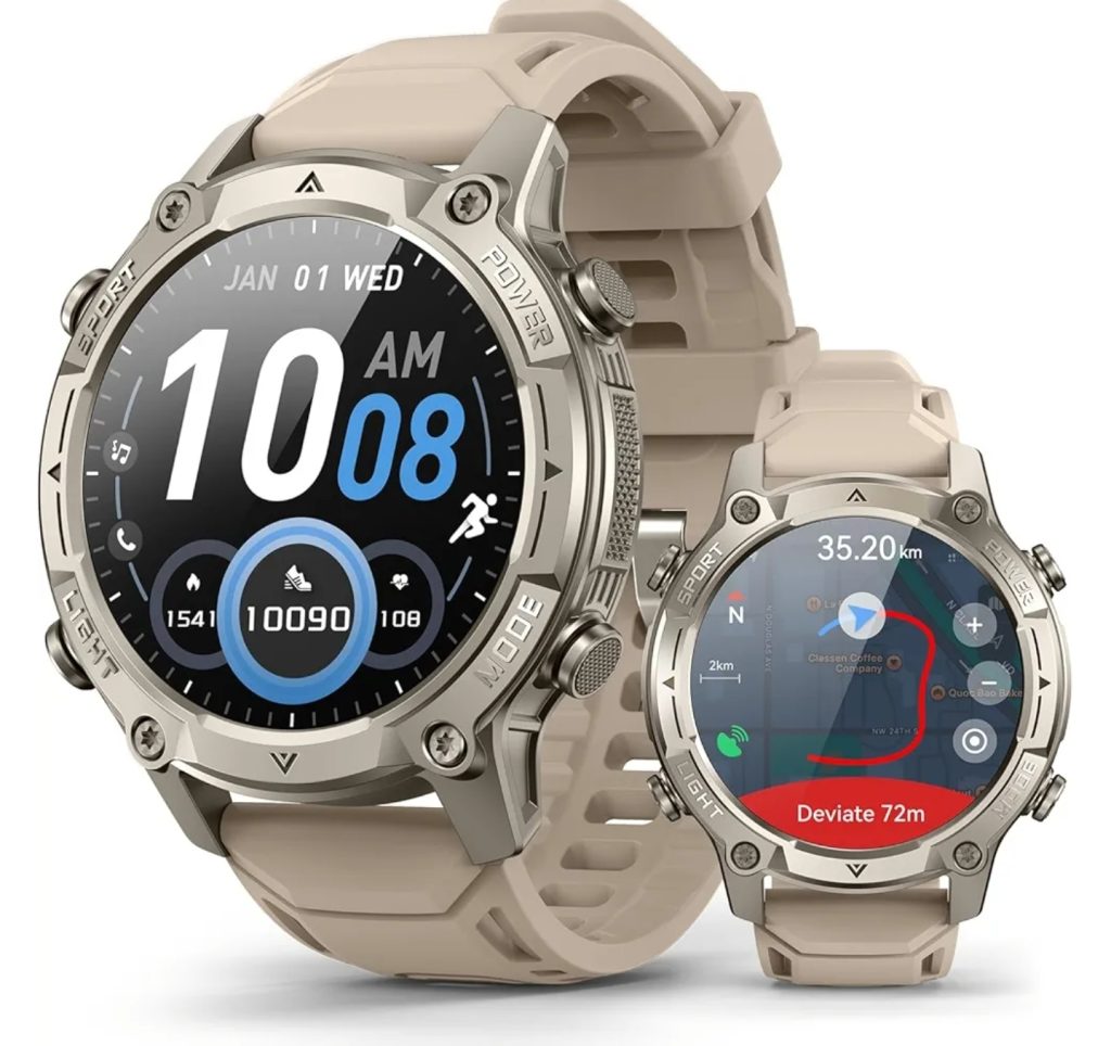 GPS Smart Watch for Men with Maps