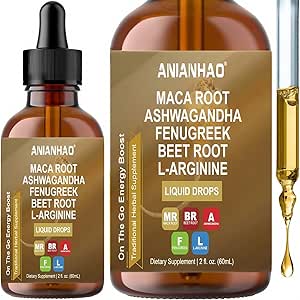 Organic Maca Root Multivitamin Liquid Drops