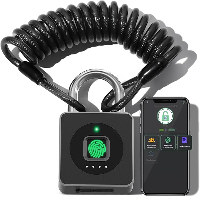 Fingerprint Padlock with APP