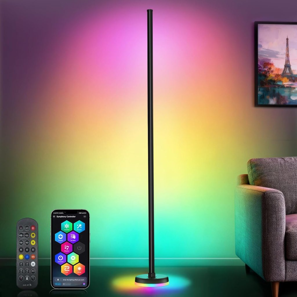 LED Floor Lamp RGB Corner Lamp