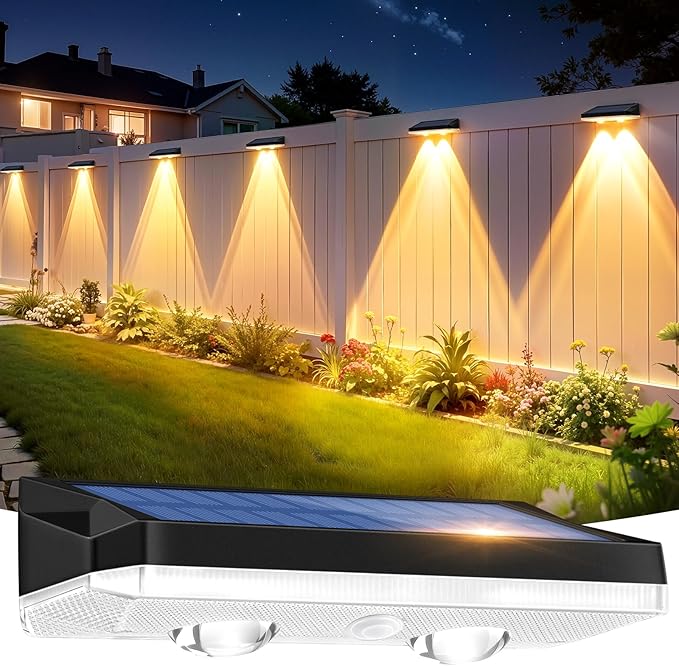 Solar Fence Lights