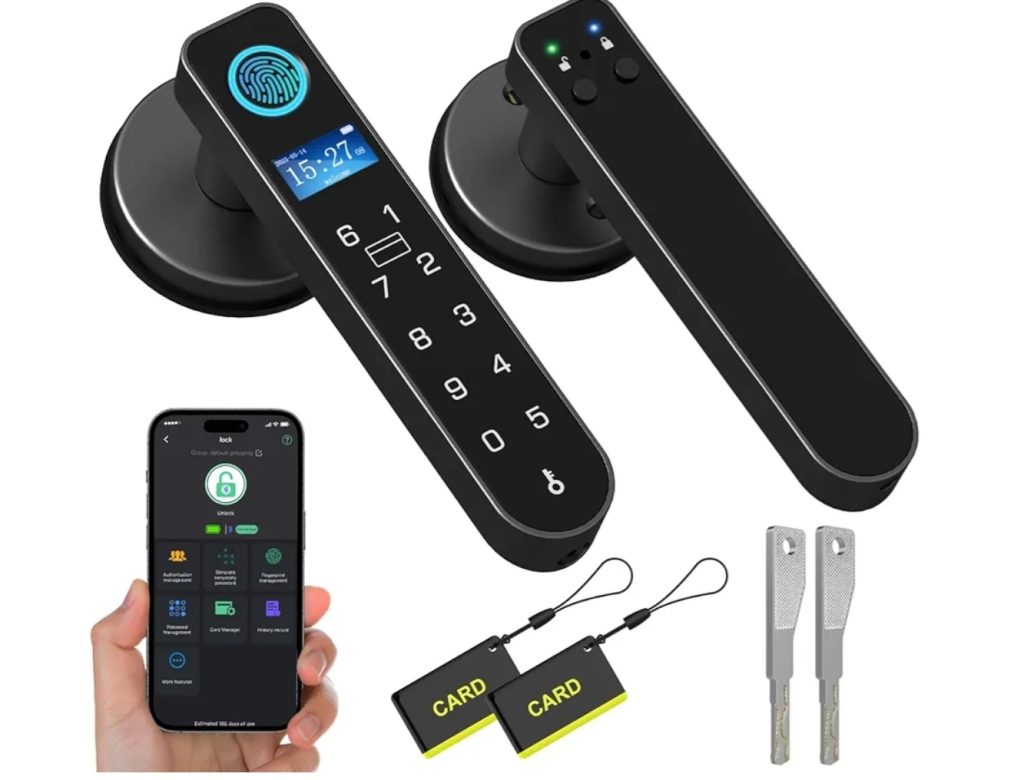 Smart Door Lock with Display Screen