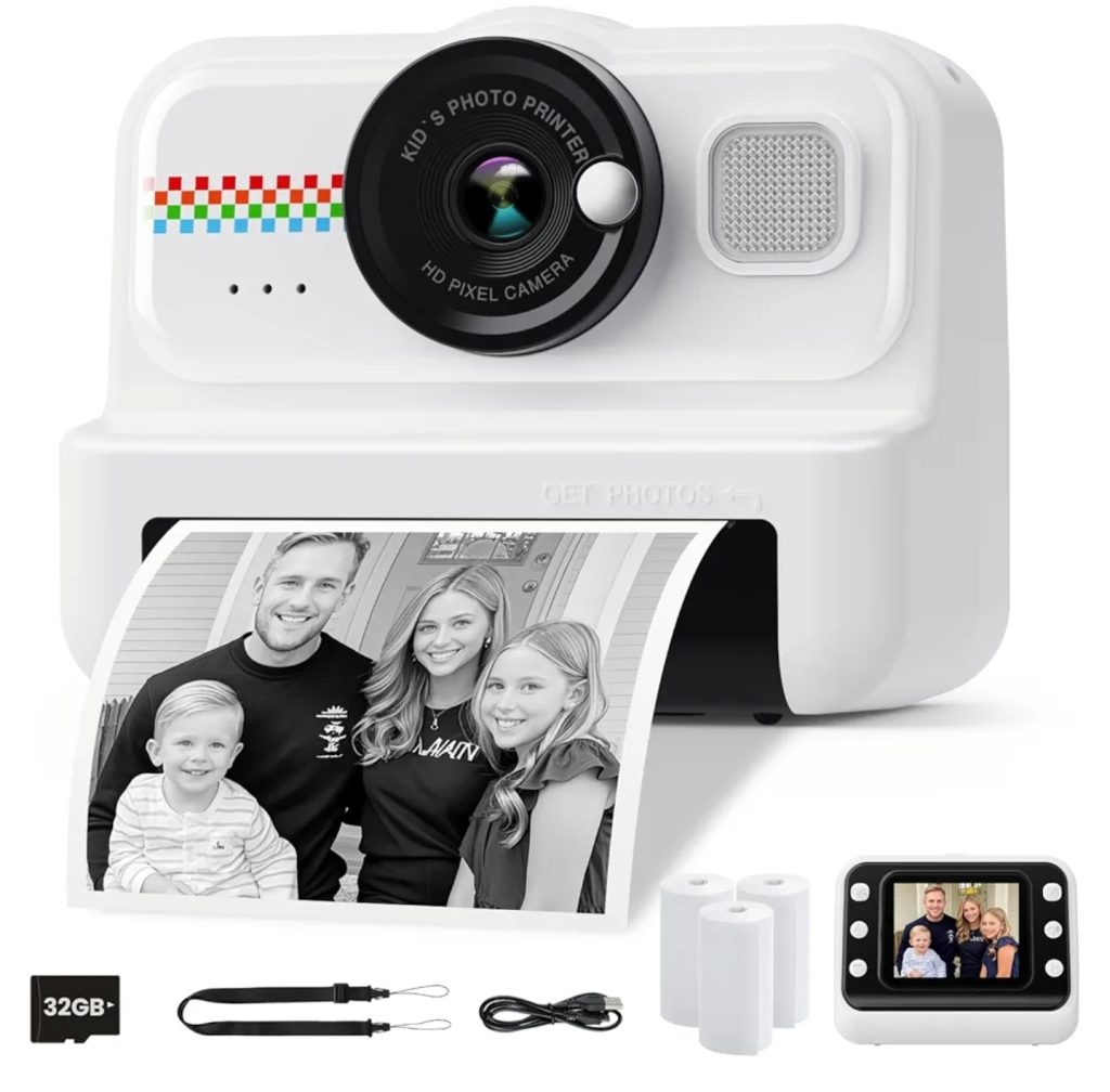 Kids Camera Instant Print