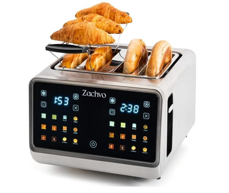 4 Slice Toaster with Independent Dual Controls