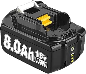 8000mAh 18V Lithium Battery Replacement for Makita