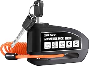 Alarm Disc Lock Motorbike Lock