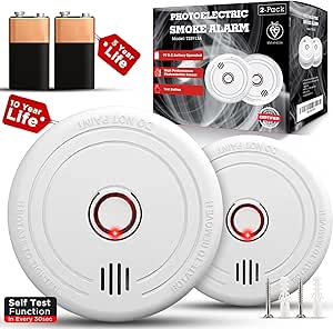 2 Pack Smoke Alarms
