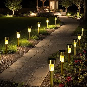 Solar Lights Outdoor Garden Landscape Pathway