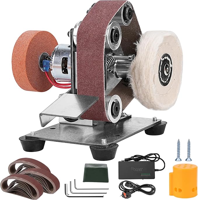 Mini Electric Belt-Sander Knife-Sharpener Sanding Machine