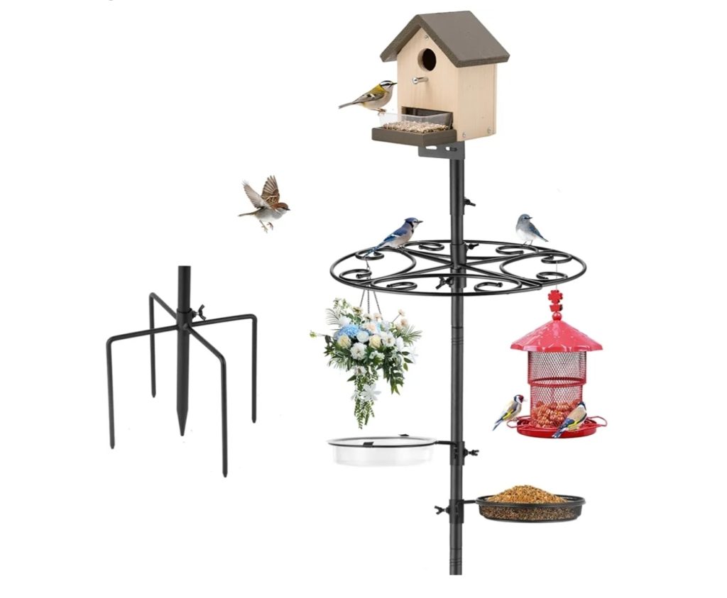 Bird Feeding Station Bird Feeder Pole