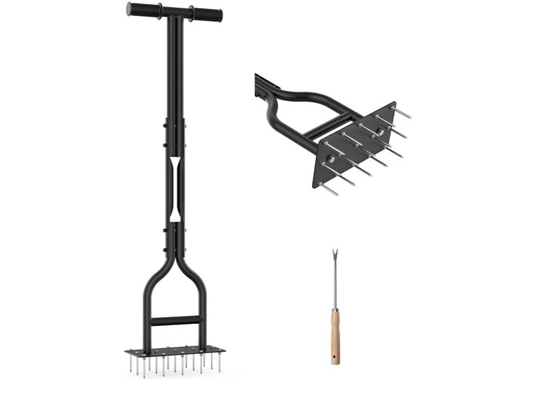 Lawn Aerator with 15 Spikes