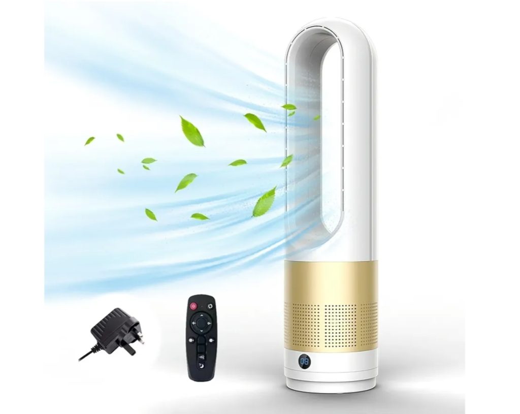 Bladeless Tower Fan with Negative Ion