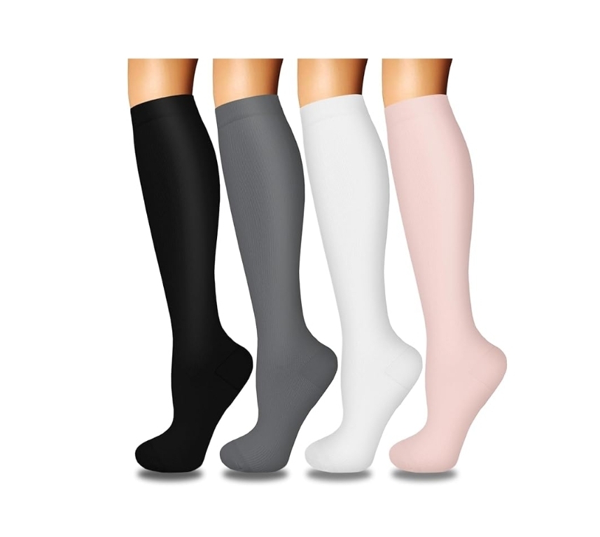 Compression Socks 4 Pairs