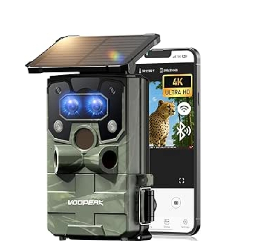 Wildlife Camera WiFi Bluetooth 4K 60MP
