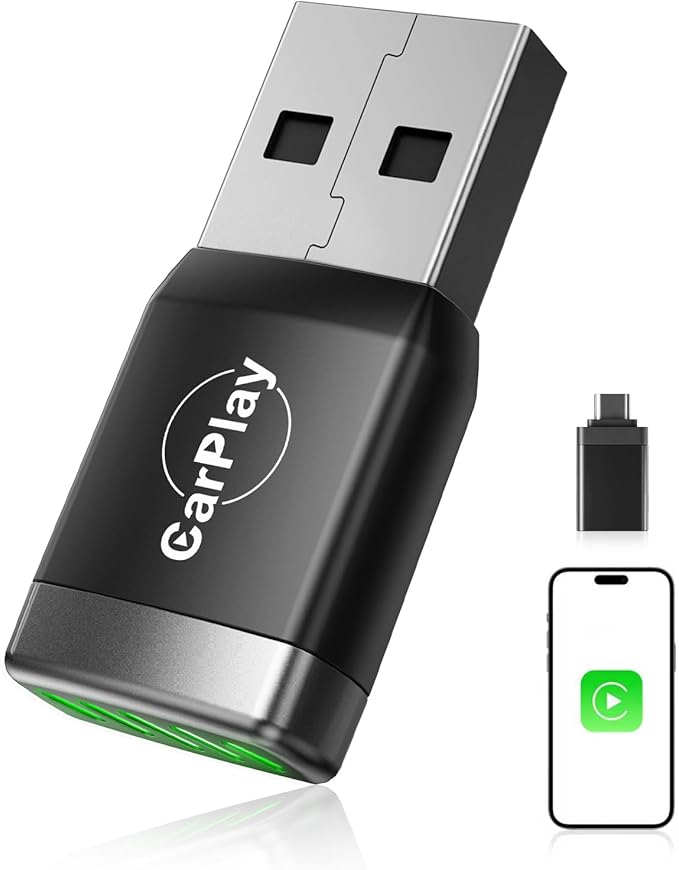 Mini CarPlay and Android Auto Wireless Adapter