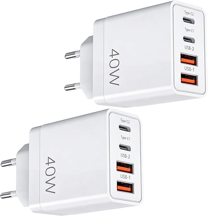 40W EU Travel Charger