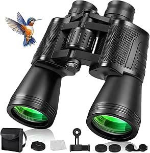 20×50 High Powered Binoculars for Adults