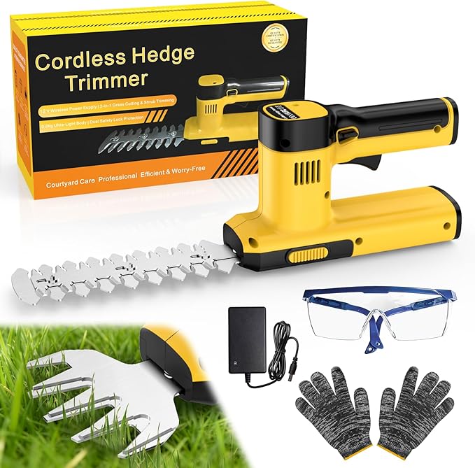 2-in-1 Grass Shear & Hedge Trimmer