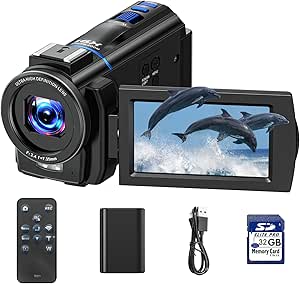 4K Camcorder Video Camera