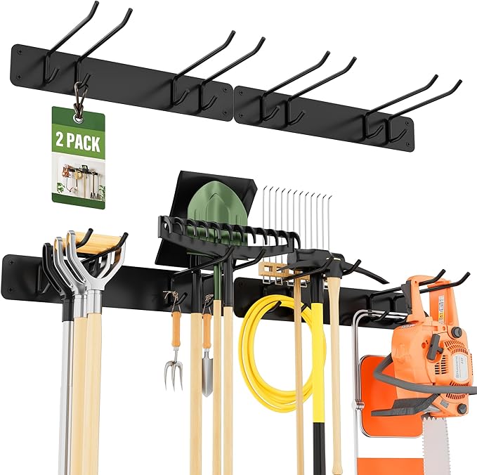 Heavy Duty Garden Tool Rack