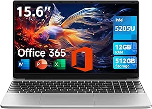 15.6 inch Laptop with Office 365