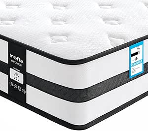 Double Mattresses Memory Foam Sprung 4FT6