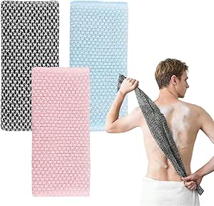 3Pcs Exfoliating Towel